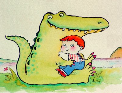 Crocodile Hug, or Best Friends by Maylee Christie